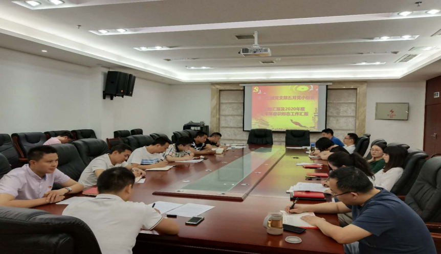 伟德国际victor1946集团党支部组织开展2020年度上半年 意识形态工作及思想汇报