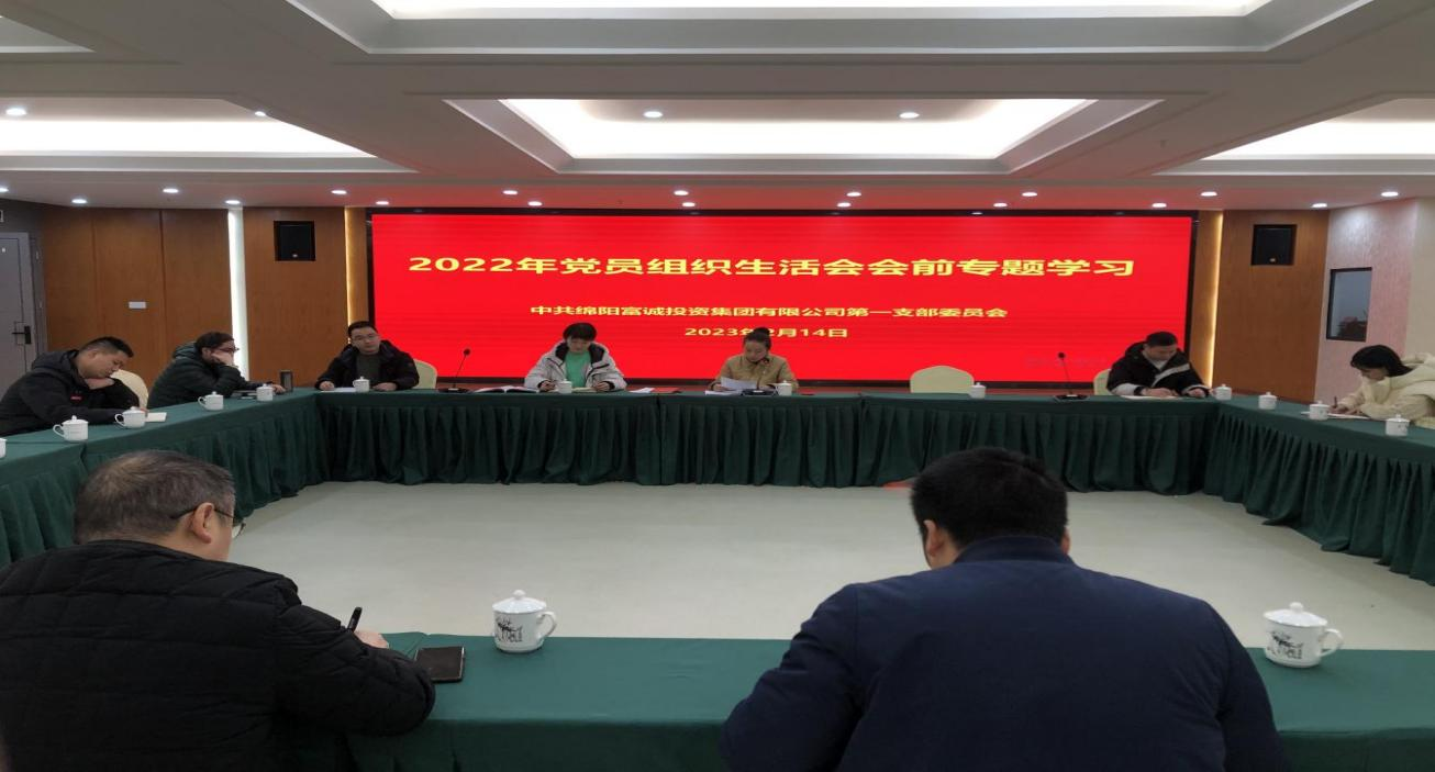 伟德国际victor1946集团第一党支部召开党员大会